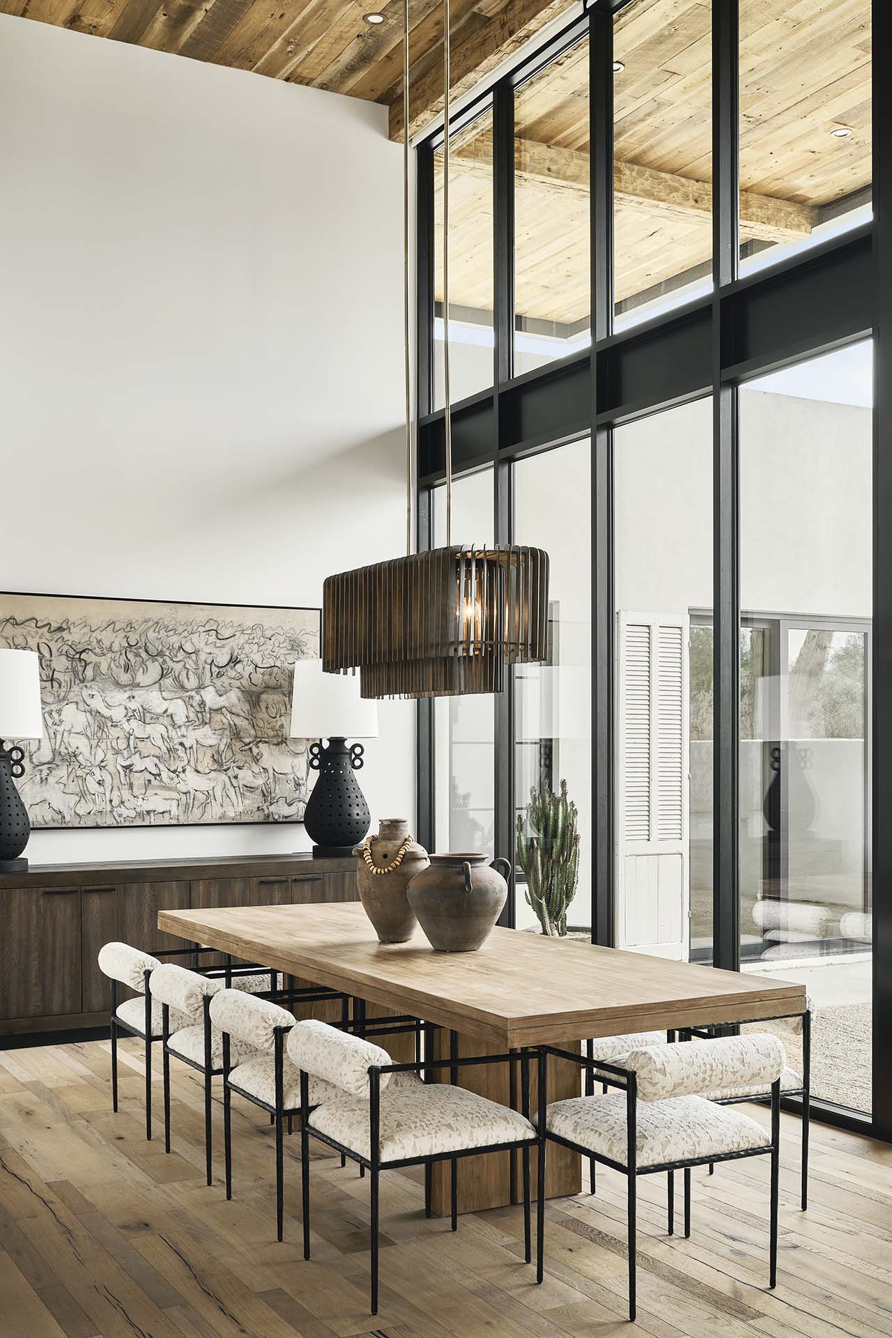 Dining Room | Tulum House | Modern Nest | Custom Home Builder | Scottsdale, AZ | Design, Build, Furnish