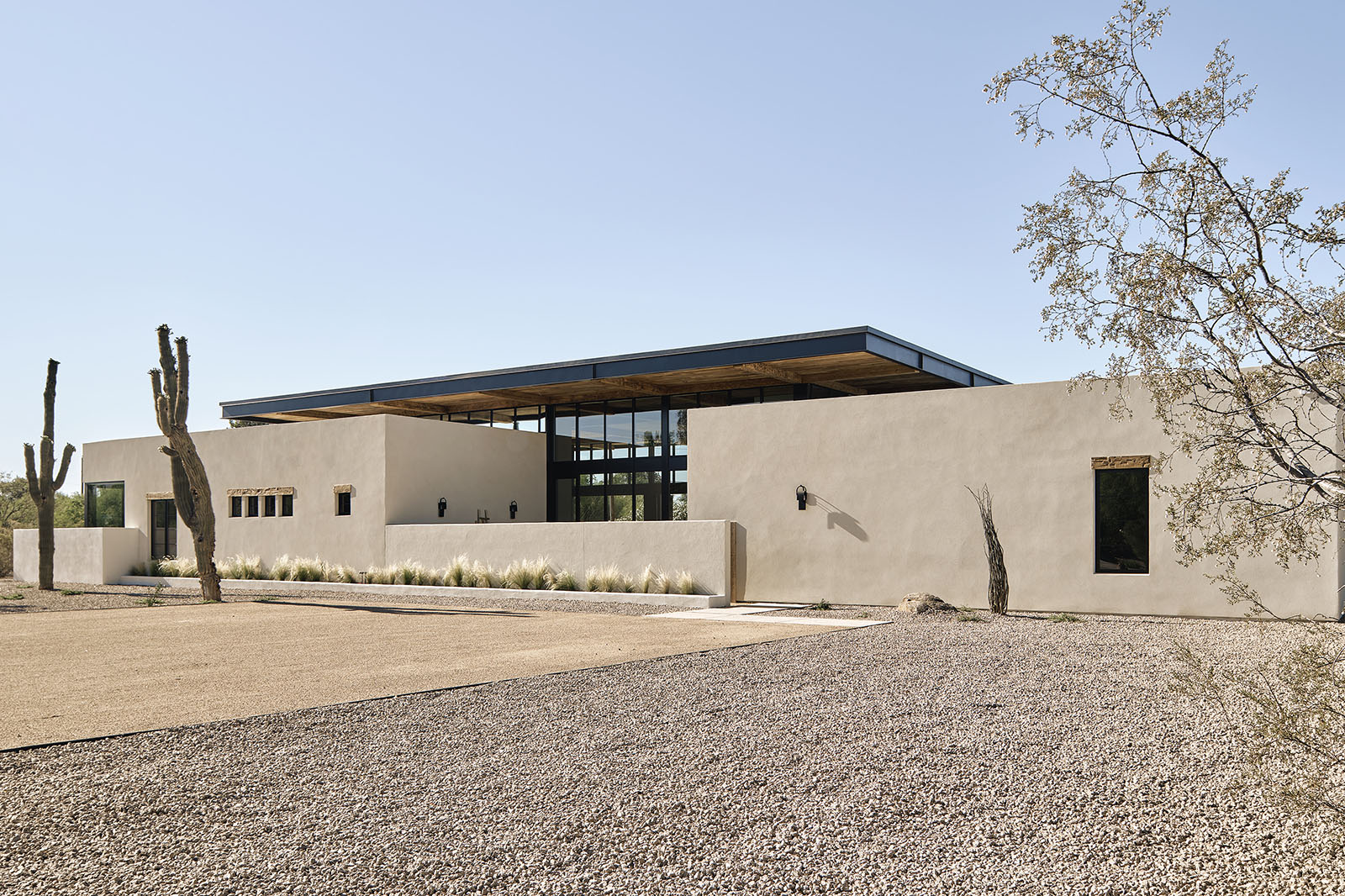Exterior day | Tulum House | Modern Nest | Custom Home Builder | Scottsdale, AZ | Design, Build, Furnish