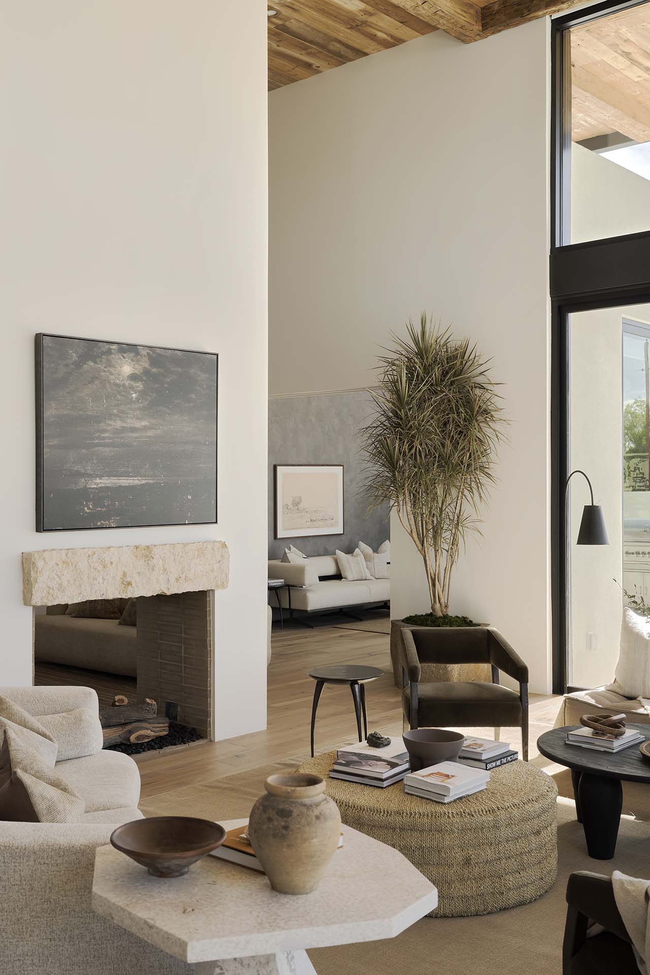 Great Room | Tulum House | Modern Nest | Custom Home Builder | Scottsdale, AZ | Design, Build, Furnish