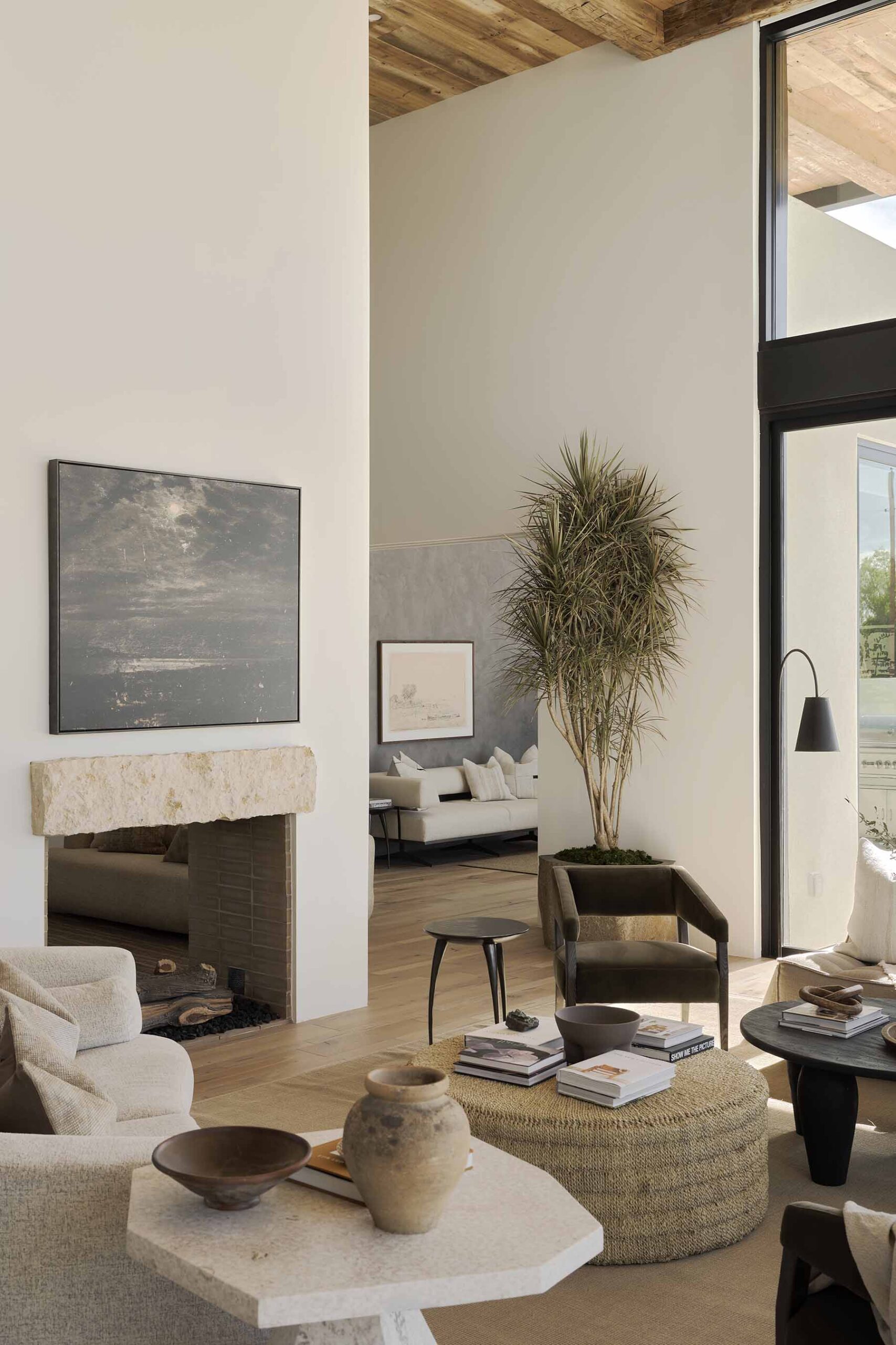 Living Room | Tulum House | Modern Nest | Custom Home Builder | Scottsdale, AZ | Design, Build, Furnish