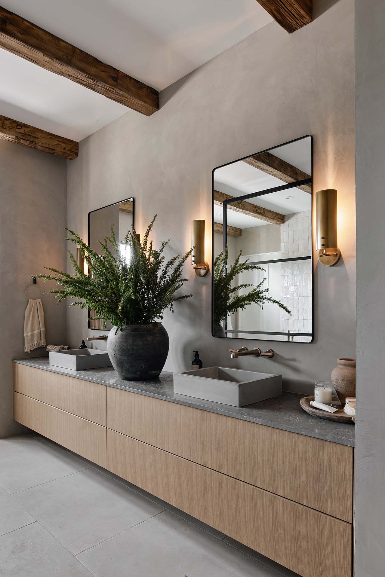 Master Bath | Tulum House | Modern Nest | Custom Home Builder | Scottsdale, AZ | Design, Build, Furnish