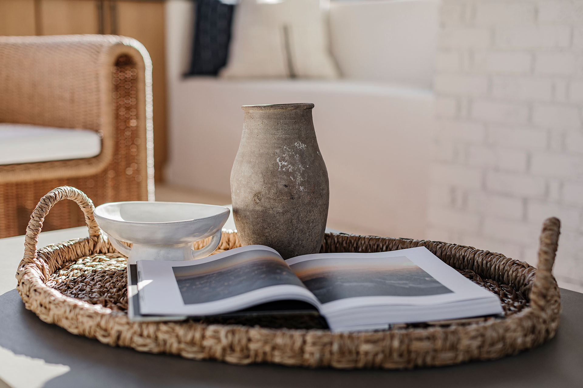 Coffee Table | Backyard Living | Modern Nest | Custom Home Builder | Scottsdale, AZ | Design, Build, Furnish