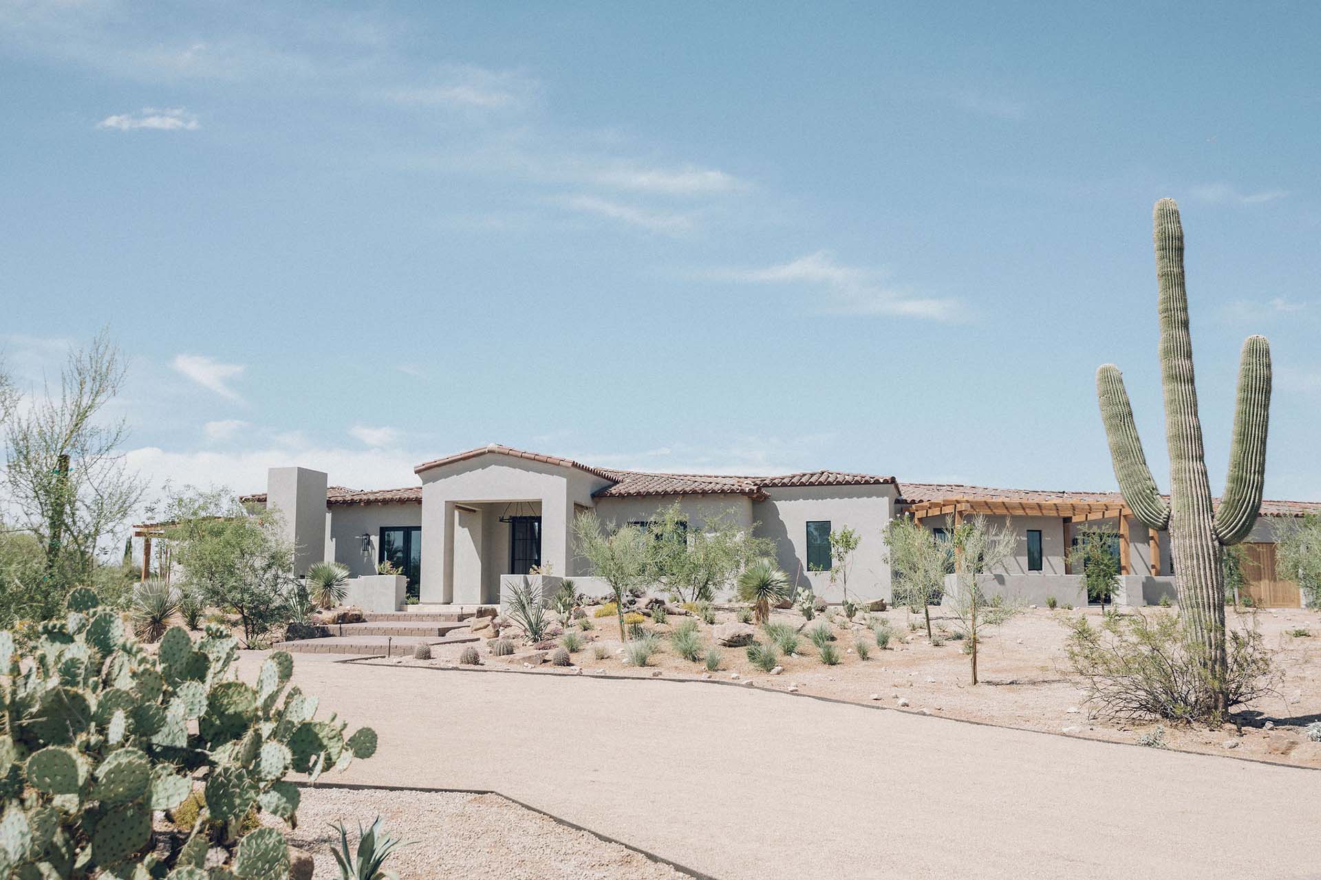 Exterior | Camino V | Modern Nest | Custom Home Builder | Scottsdale, AZ | Design, Build, Furnish