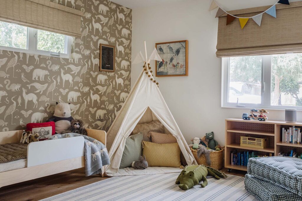 hatched. | hatched. a Market by Modern Nest Kids Capsule | Kids Bedroom Decor | Pattern Mixing in a Kids Bedroom | Tee Pee Styling in a Kids Bedroom | Nursery Decor | Kids Bedroom Inspiration | Nursery Decor Inspiration | Market by Modern Nest | Modern Nest | Scottsdale, AZ | Design, Build, Furnish