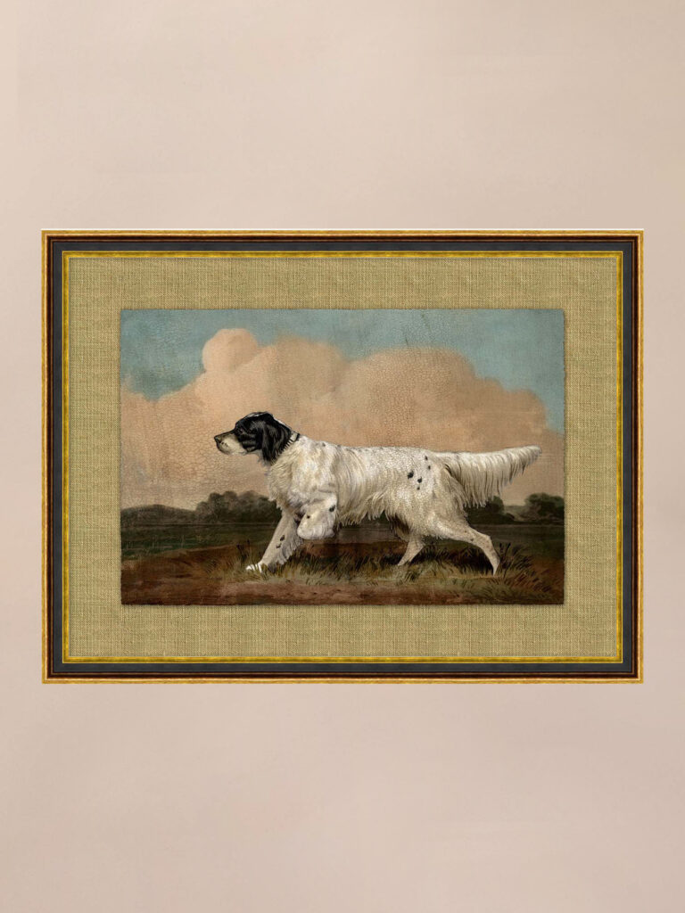 On the Hunt English Pointer Dog Print from Market by Modern Nest