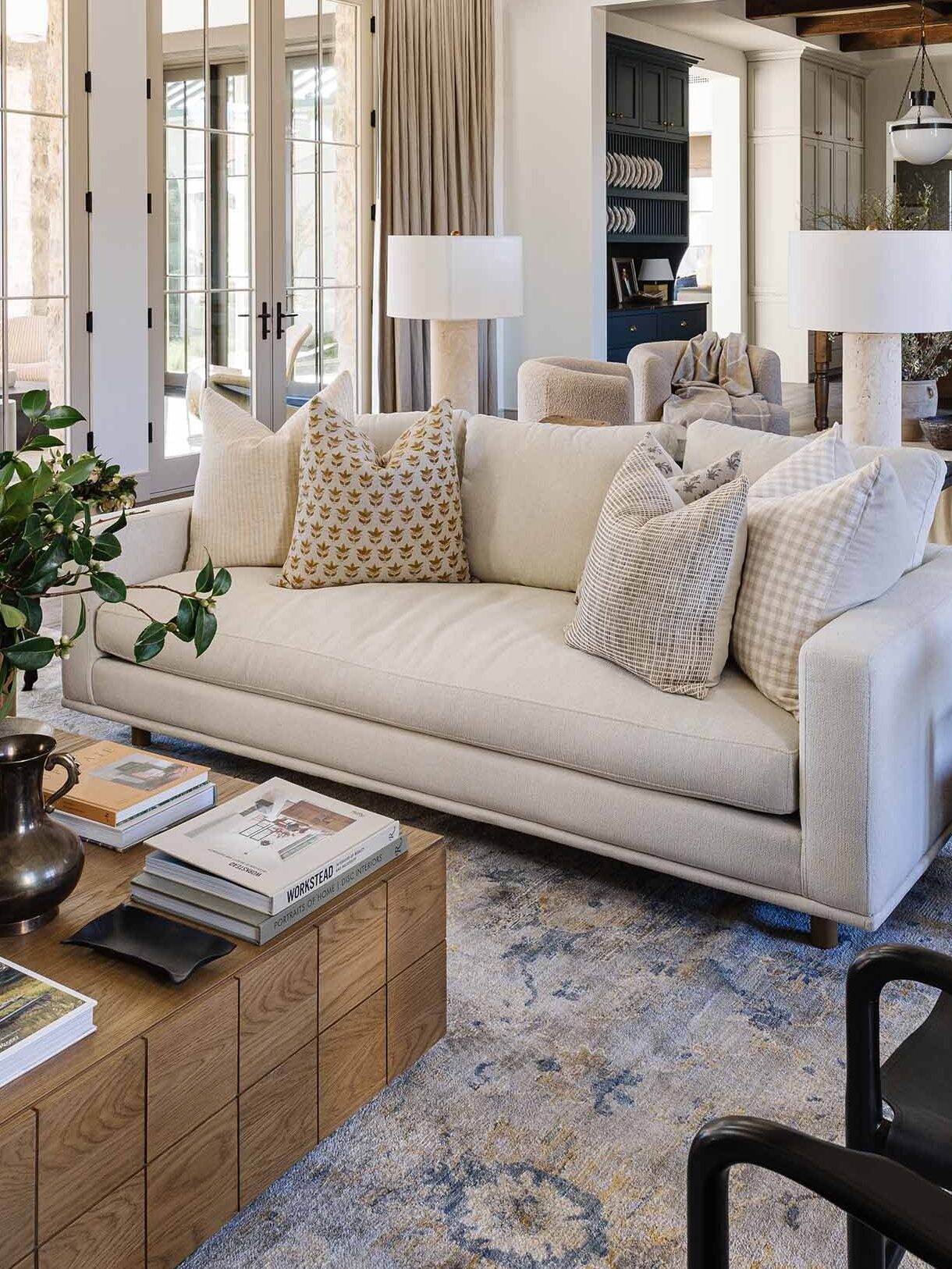 English Country by Modern Nest | English Country Great Room | English Country Great Room Collection | Toulouse Sofa | Scottsdale, Arizona Home Build | Market by Modern Nest | Modern Nest | Scottsdale, AZ | Design, Build, Furnish