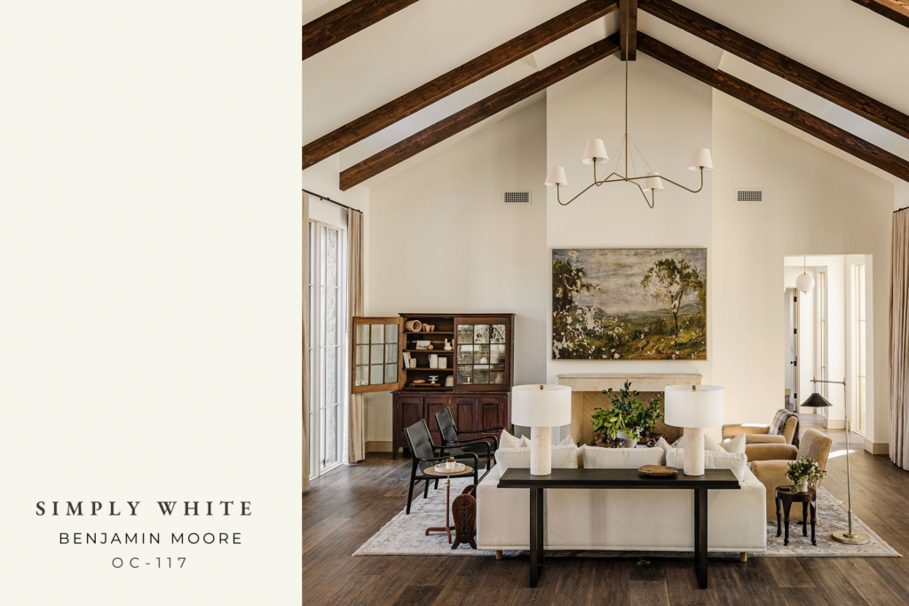 English Country by Modern Nest | English Country Paint Colors | Dimply White by Benjamin Moore | Benjamin Moore Paint | Best White Paint Color for Interiors | Warm White Paint Color | Scottsdale, Arizona Home Build | Market by Modern Nest | Modern Nest | Paradise Valley, AZ | Design, Build, Furnish