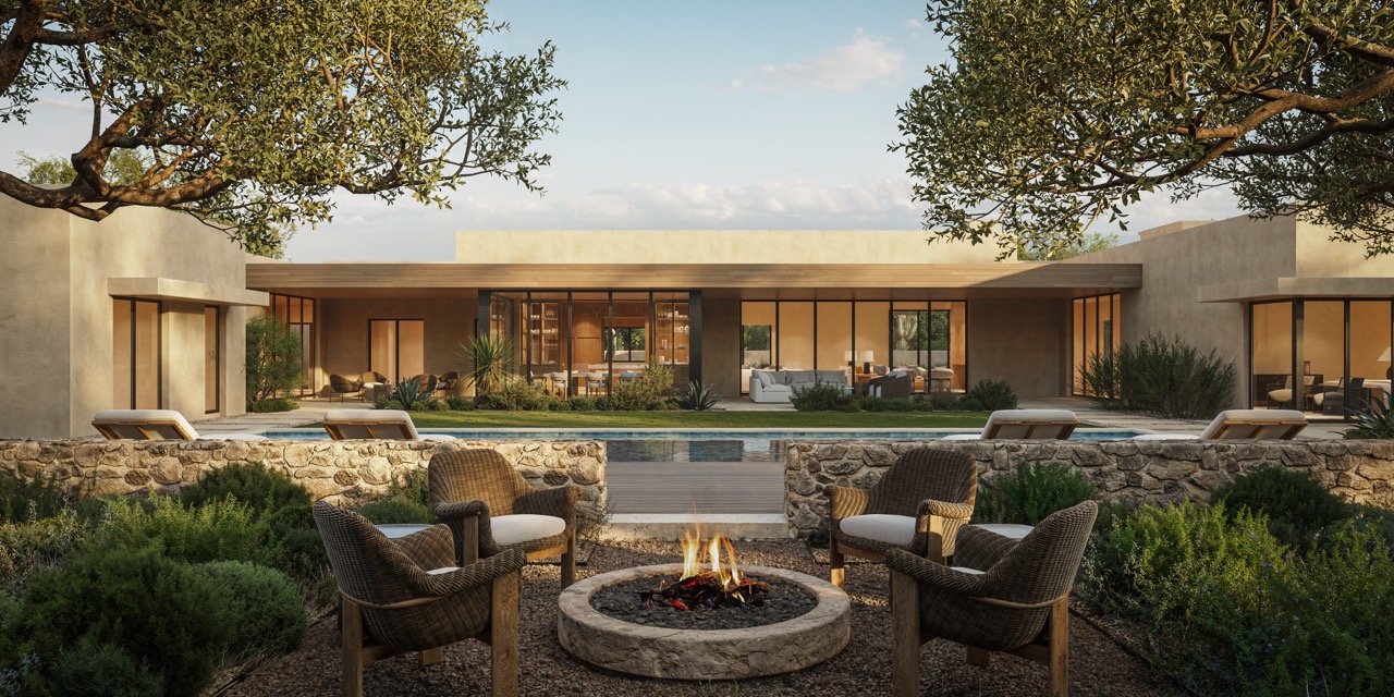 Modern Nest - Desert Muse Rendering